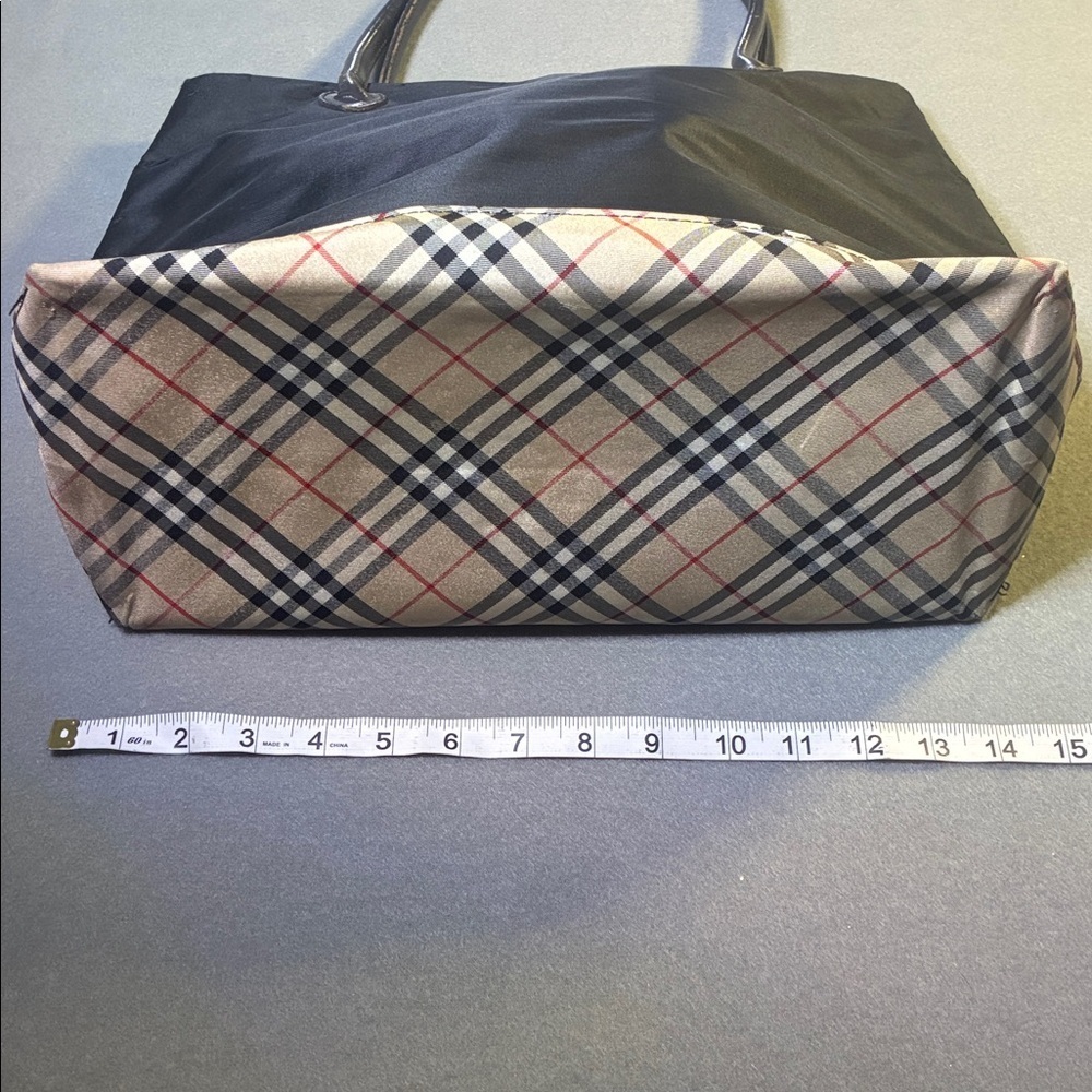 Authentic Burberry London Blue Label Derby Tote Burberry Shoulder Bag 💼 - Picture 11 of 15